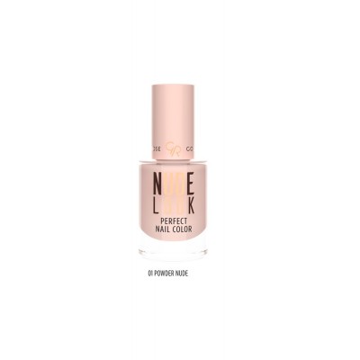 GOLDEN ROSE Nude Look Perfect Nail Color 10.2ml - 01